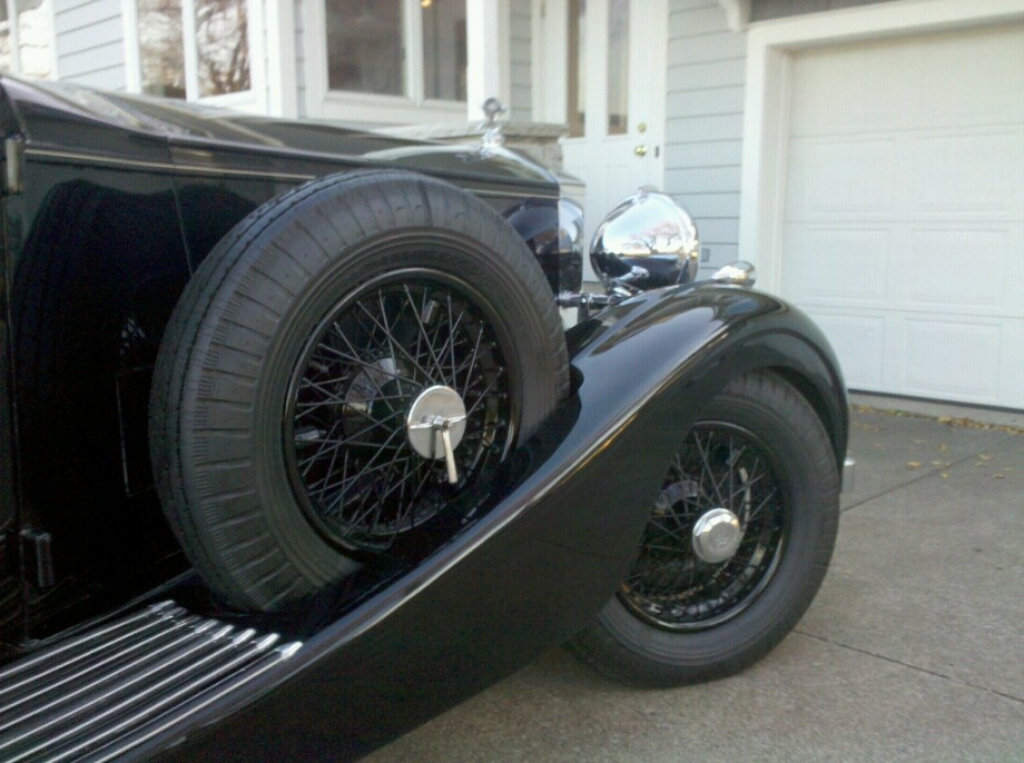 1939 Rolls Royce Wraith Black