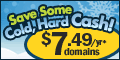 Go Daddy $7.49 .com Sale