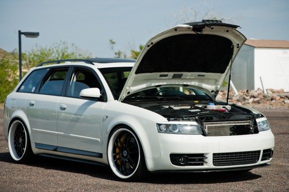 Audi A4 Avant B6 White
