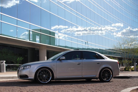 B7 Audi A4 Silver Side Profile B7 Audi A4 Silver Side Profile