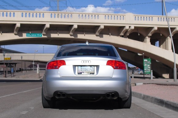 B7 Audi A4 Silver Rear B7 Audi A4 Silver Rear