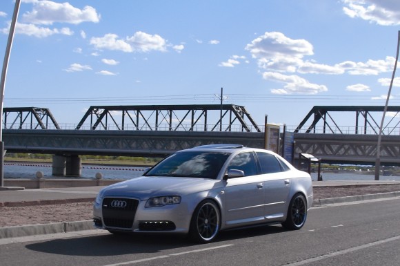 B7 Audi A4 Silver Front B7 Audi A4 Silver Front