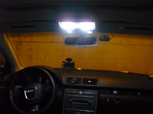 Audi A4 LED Dome Lights Audi A4 LED Dome Lights