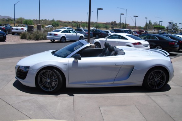 Audi R8 Spyder from Iron Man 2