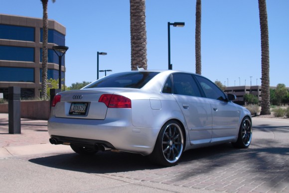 My B7 Audi A4 with Carbon Fiber Rear Valence
