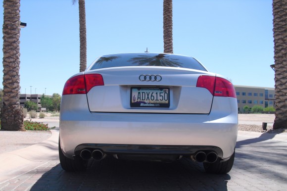 My B7 Audi A4 with Carbon Fiber Rear Valence