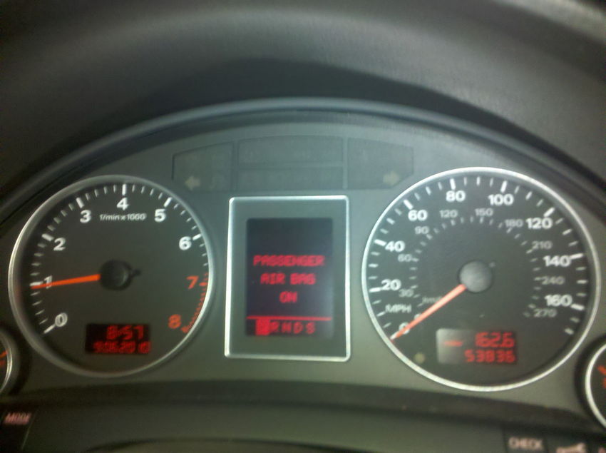 Audi A 4 B 7 Airbag Light Reset