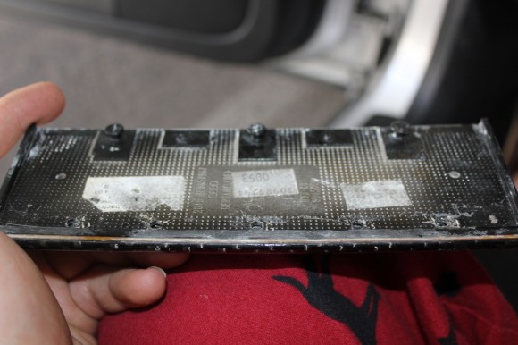 B6/B7 Trim Removal Guide - Underside of Front Ashtray