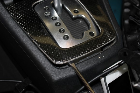 B6/B7 Trim Removal Guide - Front Shifter