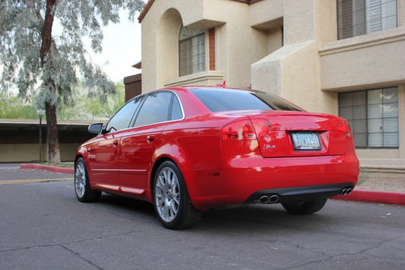 Audi S4 Rear