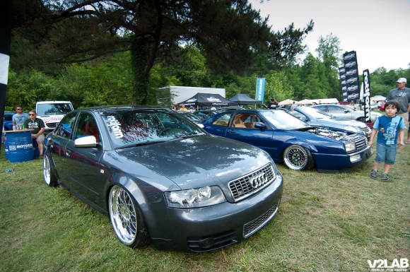 Audi S4 Stanced & Bagged Rotiform BLQ Audi S4 Stanced & Bagged Rotiform BLQ