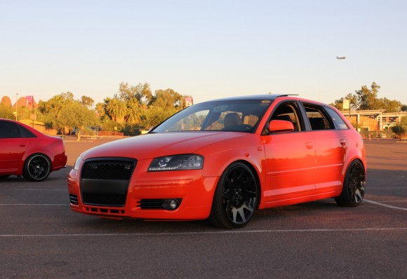 Candy Orange Audi A3 Candy Orange Audi A3