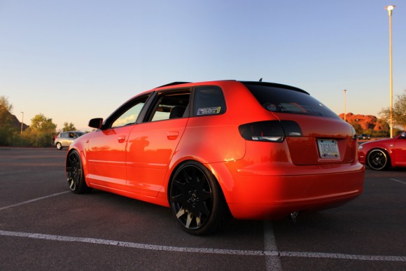Candy Orange Audi A3 Candy Orange Audi A3