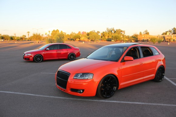 Candy Orange Audi A3 Candy Orange Audi A3