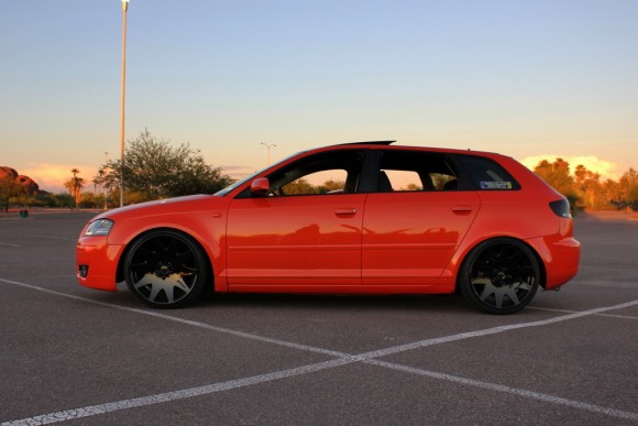 Candy Orange Audi A3 Candy Orange Audi A3