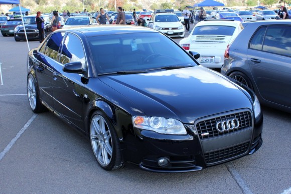 B7 A4 on RS4 Wheels