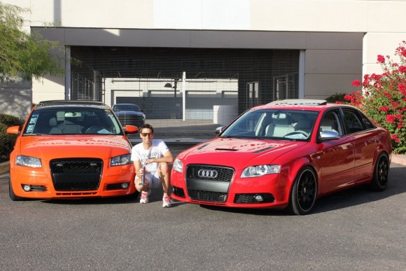 Orange A3 and Red S4 Orange A3 and Red S4