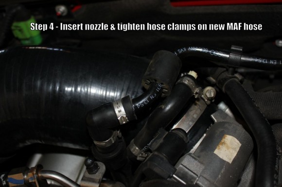 034 MAF Hose Install - Step 4 034 MAF Hose Install - Step 4