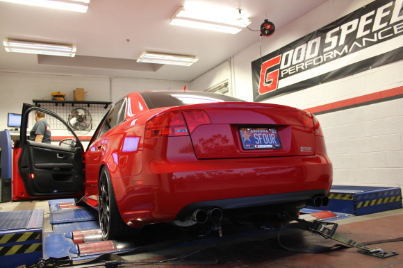 B7 S4 on the Dyno