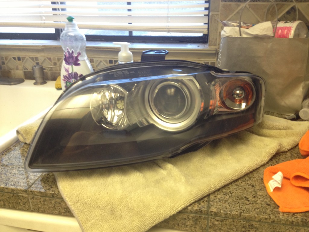 Blacked out headlight mod B7 Audi A4/S4/RS4 Nick's Car Blog