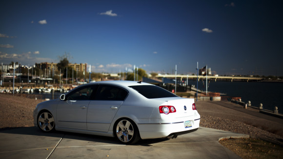 VW Passat on Fat Fives