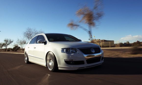 VW Passat Rolling Shot