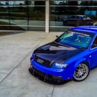 Justin’s Nogaro Blue B6 Audi S4 Race Car