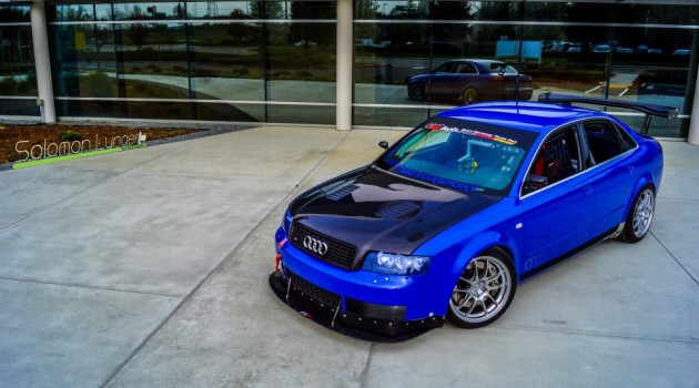 Justin’s Nogaro Blue B6 Audi S4 Race Car