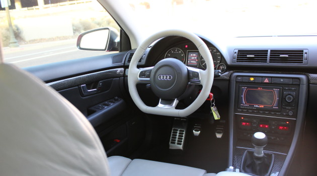 How I Keep My Platinum Silver (White) Leather Seats Clean
