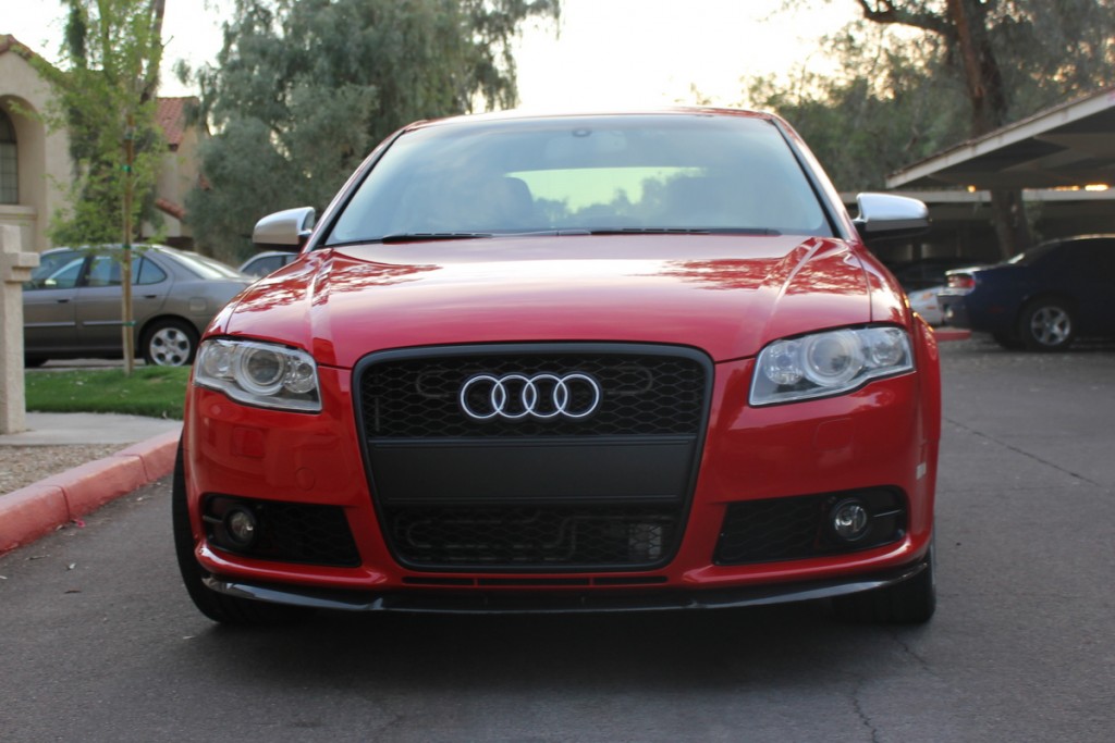 B7 Audi RS4 Lower Grilles on a S4 or S-Line Bumper – Nick's Car Blog