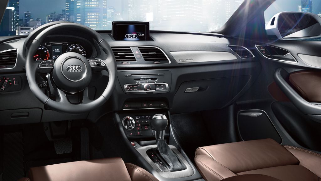 2015 Audi Q3 Beauty Interior Prestige Chestnut Brown Leather