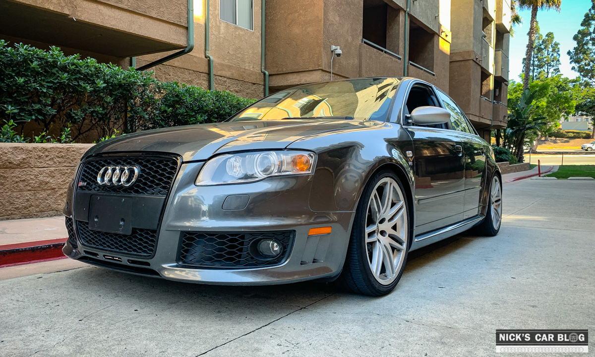 New to the stable: 2007 Audi RS4 – Nick's Car Blog